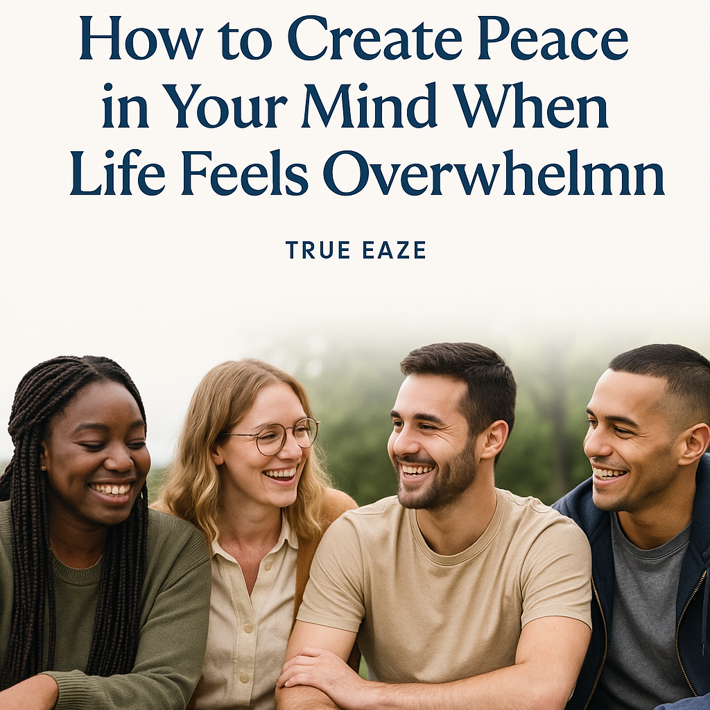 How to Create Peace in Your Mind When Life Feels Overwhelming