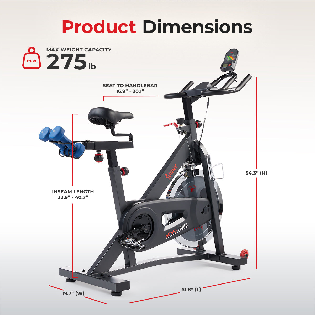 Smart Pro Indoor Cycling Exercise Bike