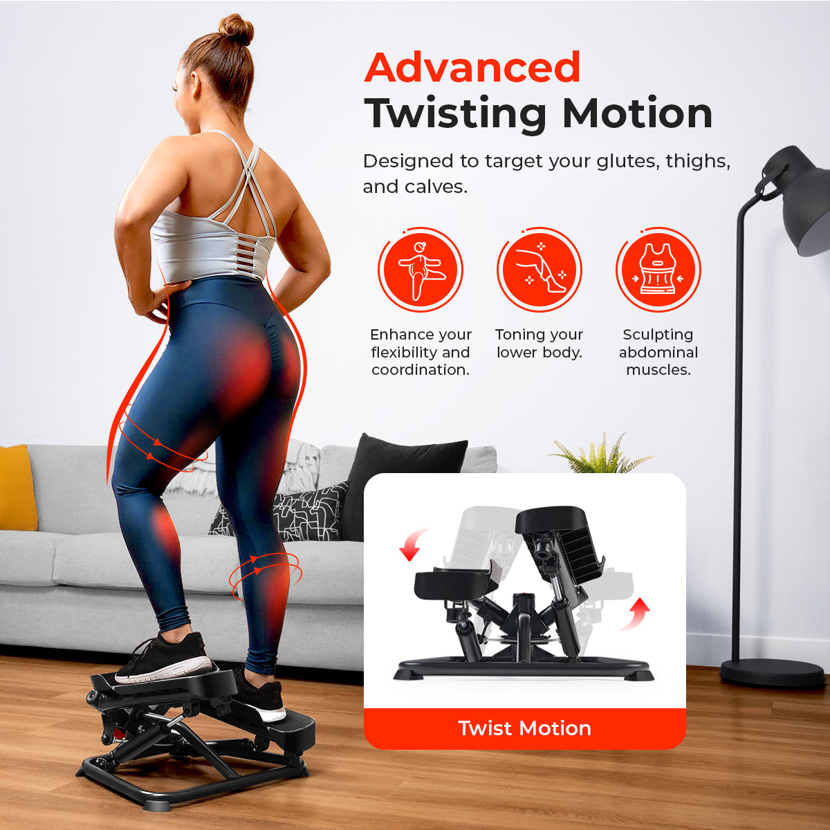 Smart Twist Stepper Machine