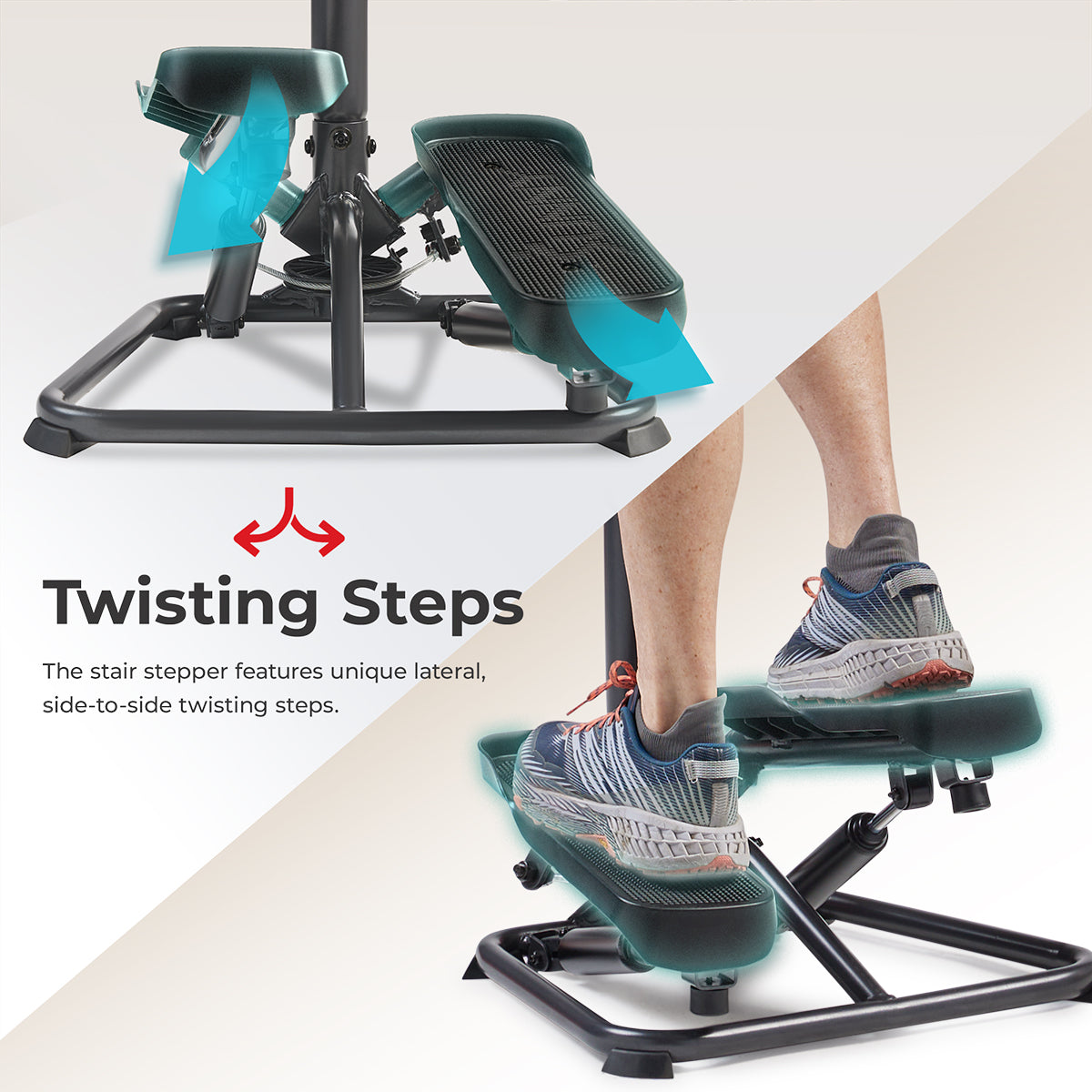 Smart Stair Stepper Machine with Handlebar