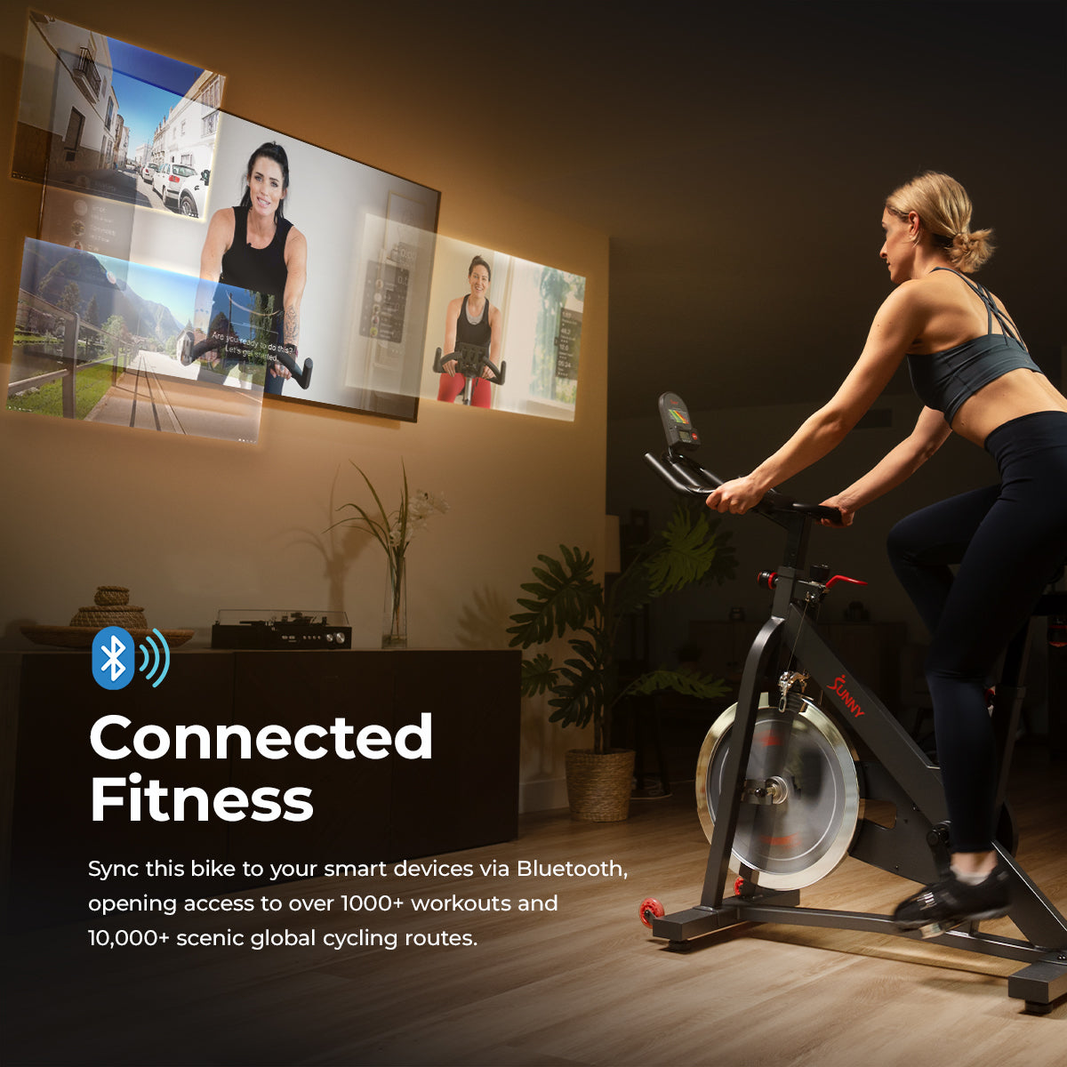 Smart Pro Indoor Cycling Exercise Bike