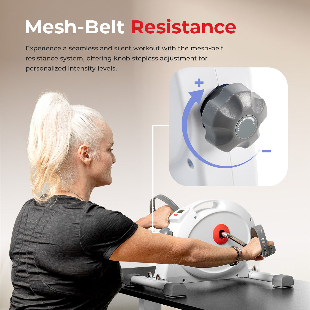 Under Desk Smart Mini Exercise Bike
