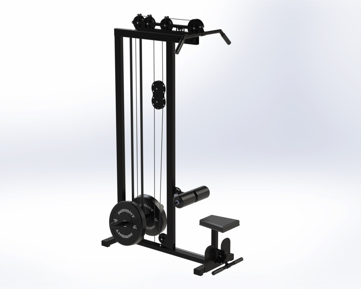 Lat Pull Low Row Combo Plate Loaded