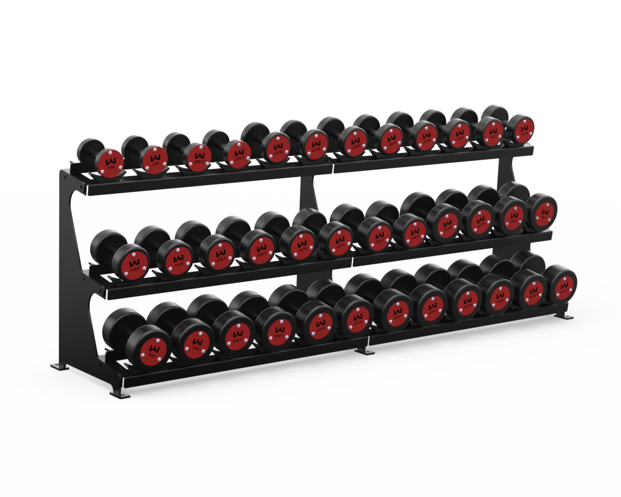 Precision Steel Dumbbells