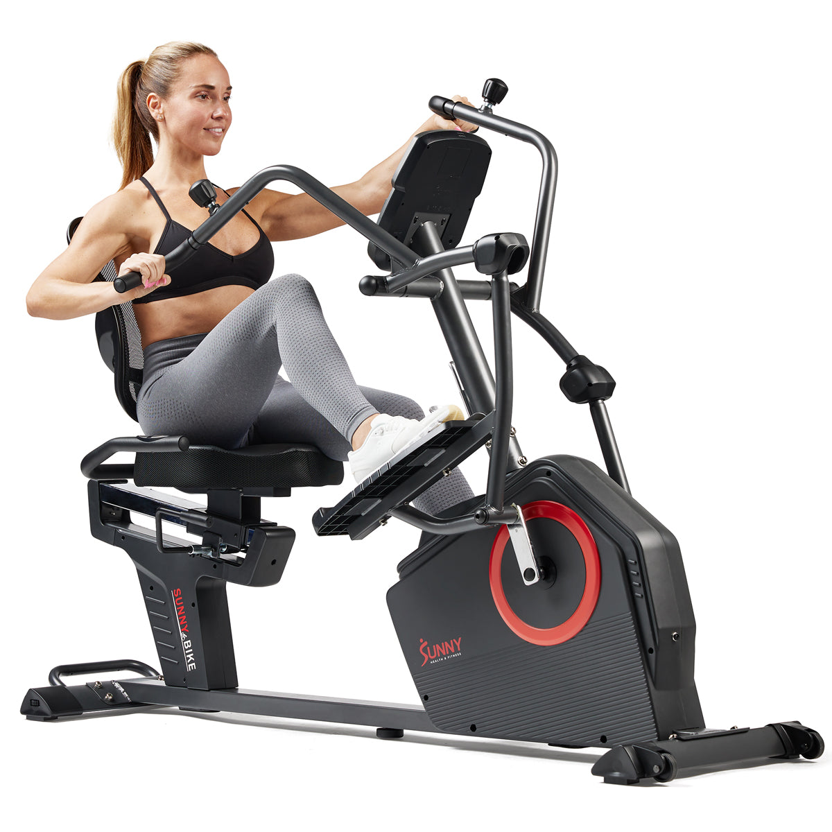 Smart Recumbent Elliptical Cross Trainer