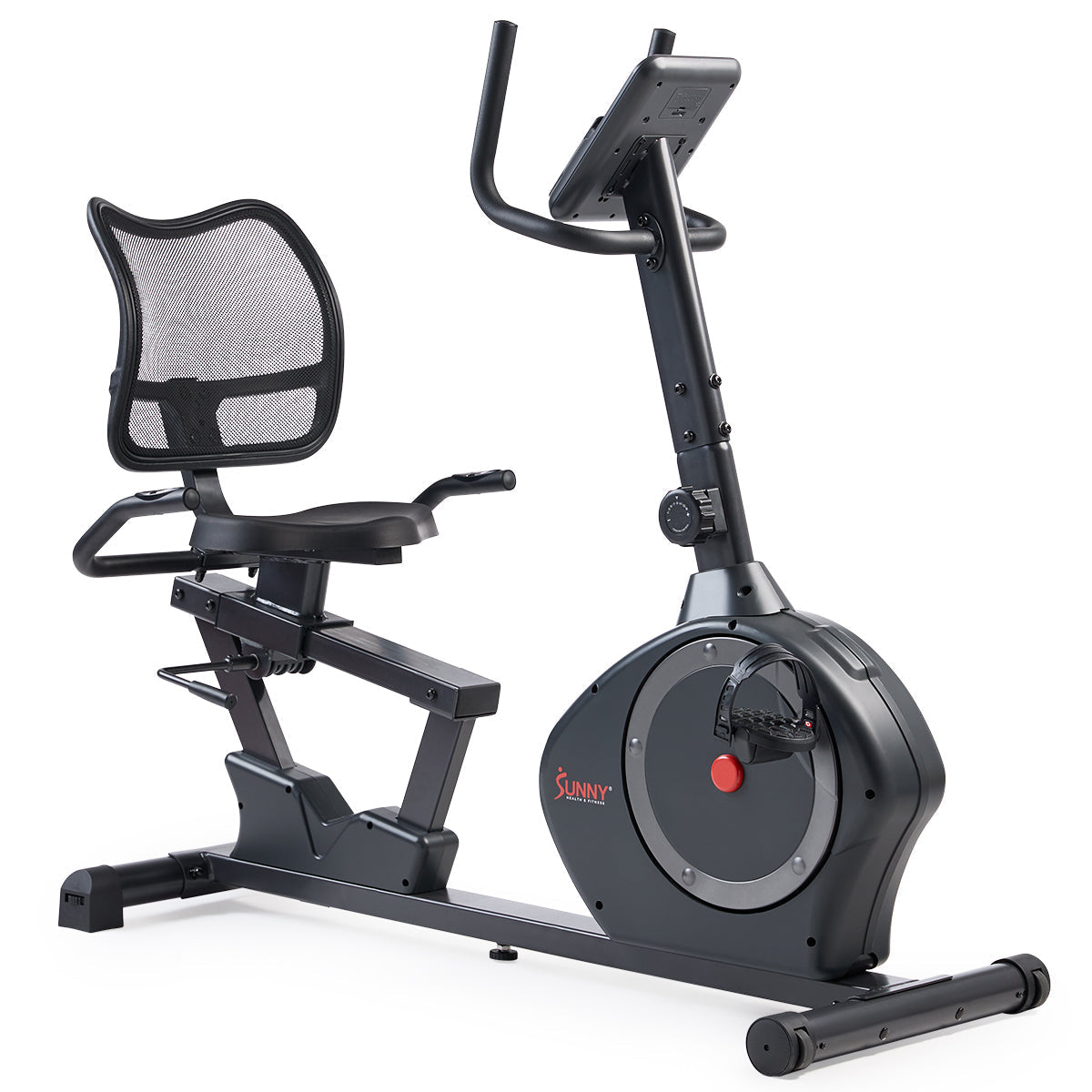 Smart Magnetic Recumbent Bike, Heavy Duty 350LB Weight Capacity