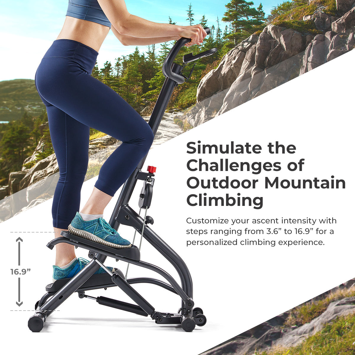 Climber Stepper with Handlebar