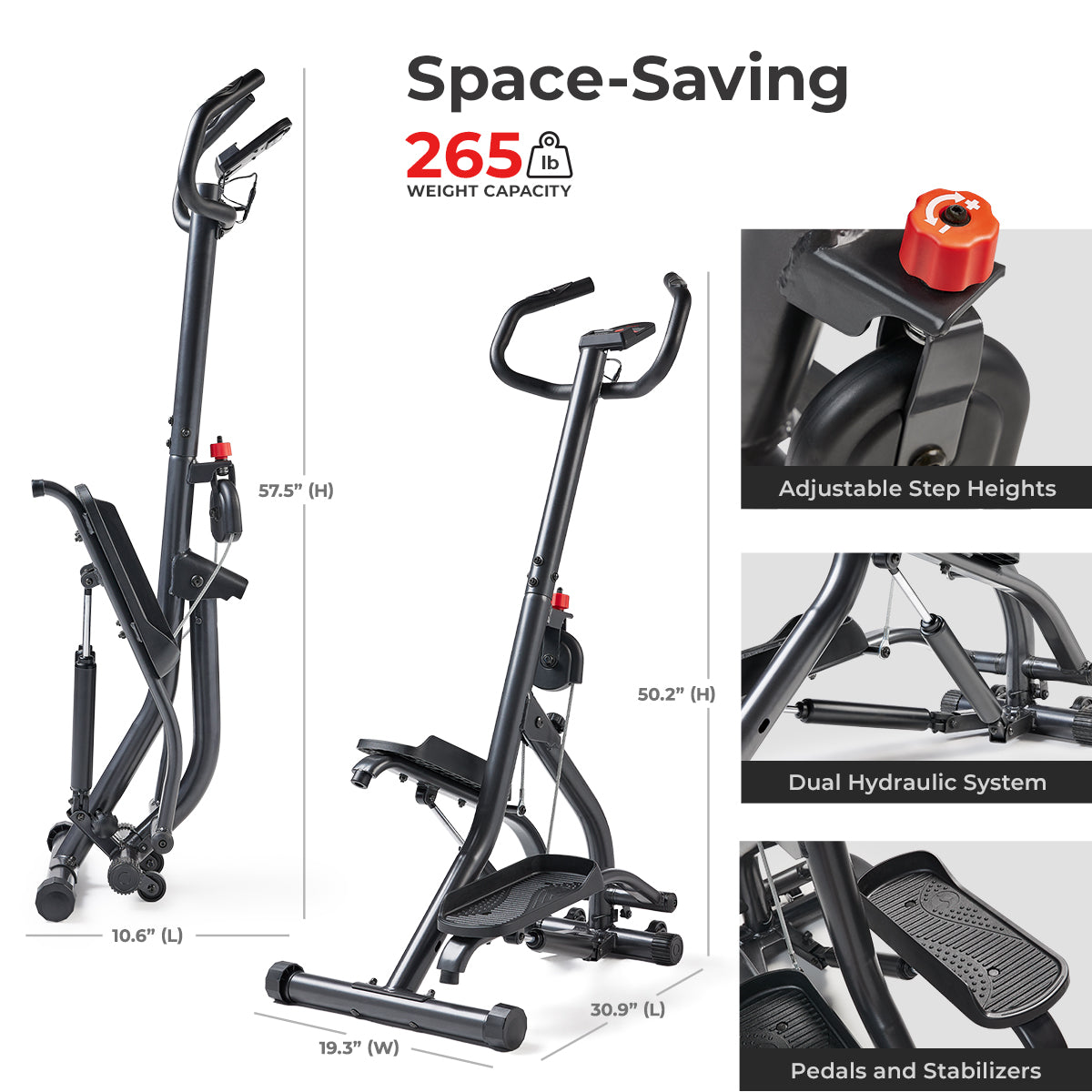 Climber Stepper with Handlebar